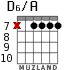 D6/A для гитары - вариант 7
