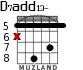 D7add13- для гитары - вариант 2