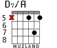 D7/A для гитары - вариант 5