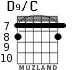 D9/C для гитары - вариант 5