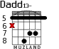 Dadd13- для гитары - вариант 2