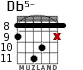 Db5- для гитары - вариант 6