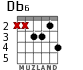 Db6 для гитары - вариант 3