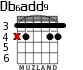 Db6add9 для гитары - вариант 2