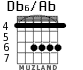 Db6/Ab для гитары - вариант 2