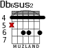 Db6sus2 для гитары