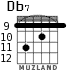 Db7 для гитары - вариант 6