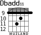 Dbadd11 для гитары - вариант 3