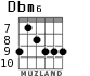 Dbm6 для гитары - вариант 4