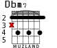 Dbm7 для гитары - вариант 2