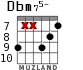 Dbm75- для гитары - вариант 8