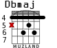 Dbmaj для гитары - вариант 2