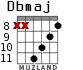 Dbmaj для гитары - вариант 4