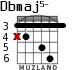 Dbmaj5- для гитары - вариант 1