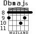 Dbmaj6 для гитары - вариант 2