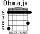 Dbmaj9 для гитары - вариант 2