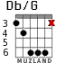 Db/G для гитары - вариант 2