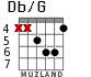 Db/G для гитары - вариант 1