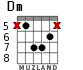 Dm для гитары - вариант 4