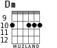 Dm для гитары - вариант 5