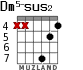 Dm5-sus2 для гитары - вариант 2