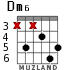 Dm6 для гитары - вариант 3