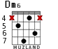 Dm6 для гитары - вариант 4