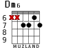 Dm6 для гитары - вариант 6