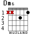 Dm6 для гитары - вариант 1