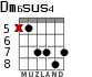 Dm6sus4 для гитары - вариант 5