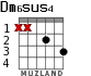 Dm6sus4 для гитары - вариант 1