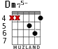 Dm75- для гитары - вариант 3