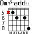 Dm75-add11 для гитары - вариант 1