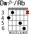 Dm75-/Ab для гитары - вариант 2