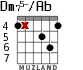 Dm75-/Ab для гитары - вариант 3