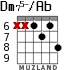Dm75-/Ab для гитары - вариант 4