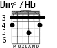 Dm75-/Ab для гитары - вариант 1