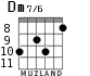 Dm7/6 для гитары - вариант 2