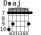 Dmaj для гитары - вариант 5
