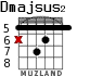 Dmajsus2 для гитары - вариант 2