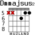 Dmmajsus2 для гитары - вариант 3