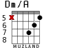Dm/A для гитары - вариант 2