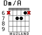 Dm/A для гитары - вариант 6
