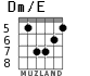 Dm/E для гитары - вариант 6