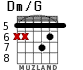 Dm/G для гитары - вариант 4