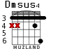 Dmsus4 для гитары - вариант 2