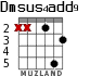 Dmsus4add9 для гитары - вариант 2