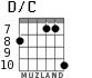 D/C для гитары - вариант 5
