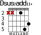 Dsus2add11+ для гитары