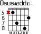 Dsus4add13- для гитары - вариант 3